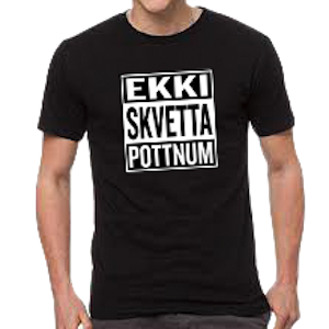 Ekki skvetta pottnum